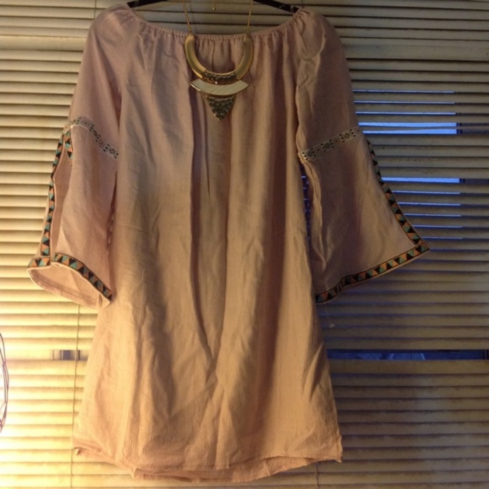 Bell sleeve mini dress - Picture 6 of 6
